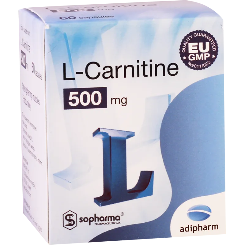L-carnitin 500mg #60caps