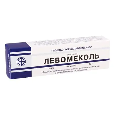 ლევომეკოლის მალამო 5% 40გ