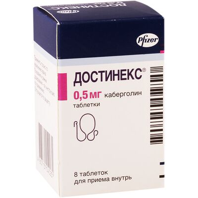 დოსტინექსი 0.5მგ #8ტ