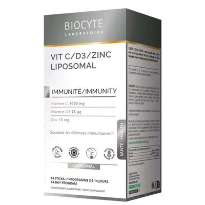 ბიოციტი ლიპოსომურიC D3 Zn#14საშ