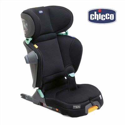 ჩიკო-Chicco-ბავშვის სავარძელი Fold&Go i-Size შავი (100-150სმ)
